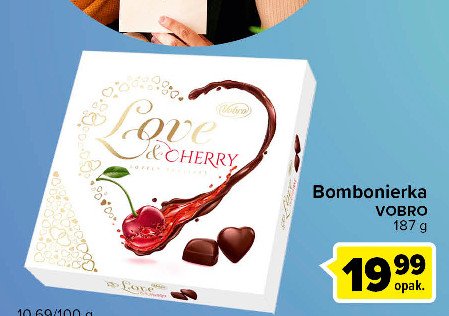 Czekoladki Vobro love & cherry promocja