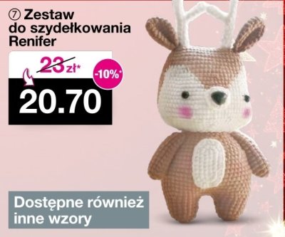 Zestaw do szydełkowania Renifer promocja w Woolworth