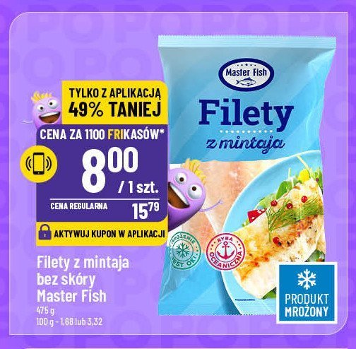 Filety z mintaja Master fish promocja