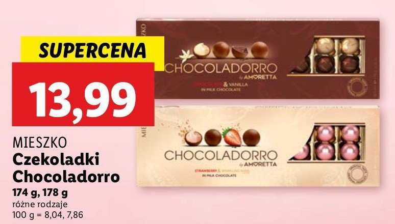 Bombonierka chocolate & vanilla MIESZKO CHOCOLADORRO promocja