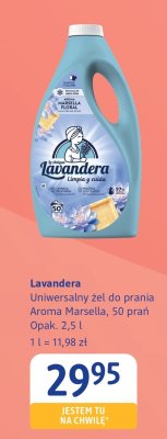 Żel do prania Lavandera promocja w Drogerie DM