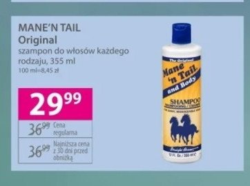 Szampon do włosów Mane'n tail promocja w Biedronka