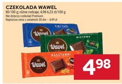 Czekolada Wawel promocja w Stokrotka
