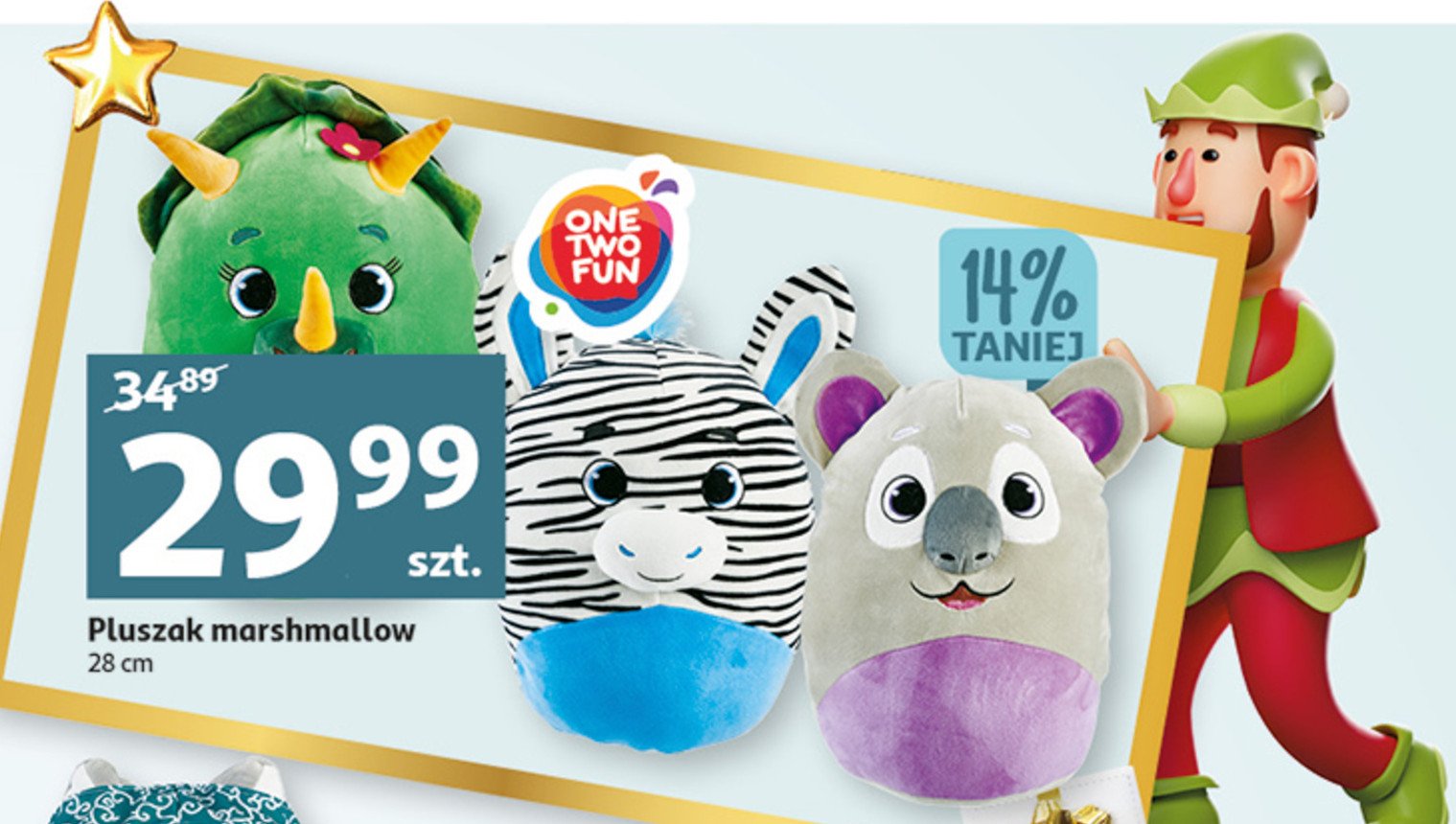 Pluszak marshmallow koala One two fun promocja