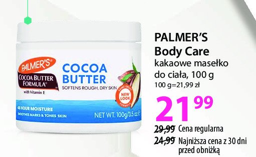 Masło do ciała Palmer's cocoa butter formula promocja