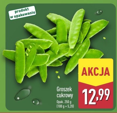 Groszek cukrowy promocja w Aldi