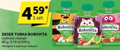 Deser tubka BoboVita promocja w Euro Sklep