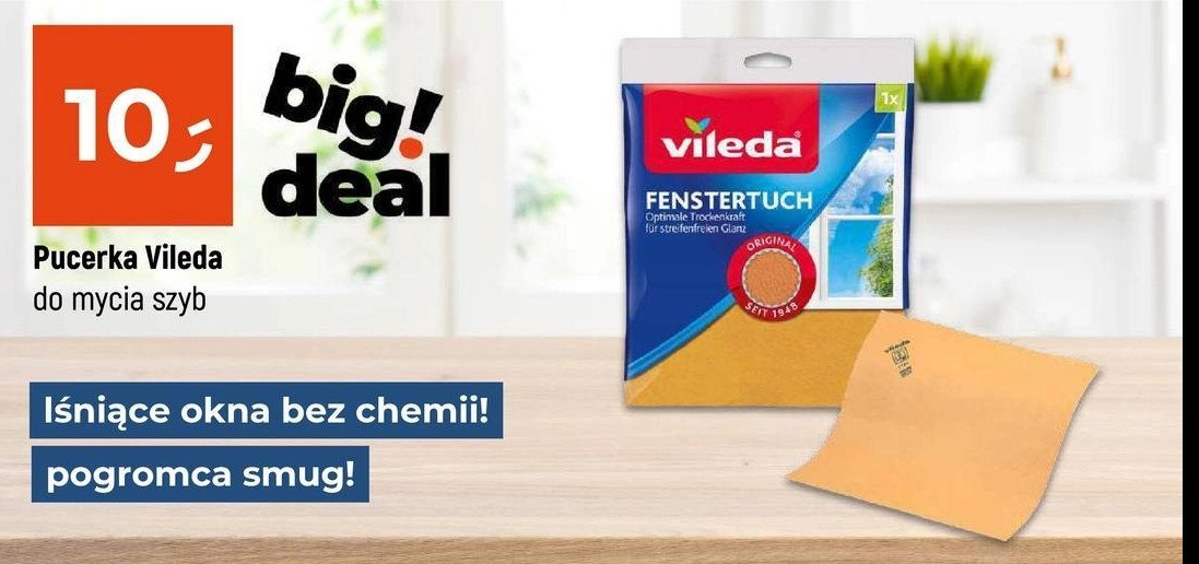 Pucerka Vileda promocja w Dealz