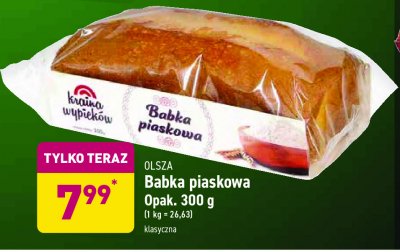 Babka piaskowa Kraina wypiek贸w promocja