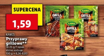 Przyprawa grill kiełbaski w piwie Kamis grill promocja