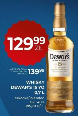 Whisky promocja w Duży Ben