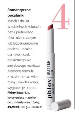 Pomadka Phlov Butter Lip dusty rose promocja w Hebe