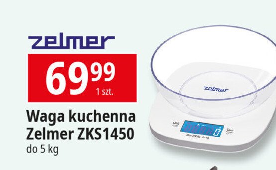 Waga kuchenna zks1450 Zelmer promocja