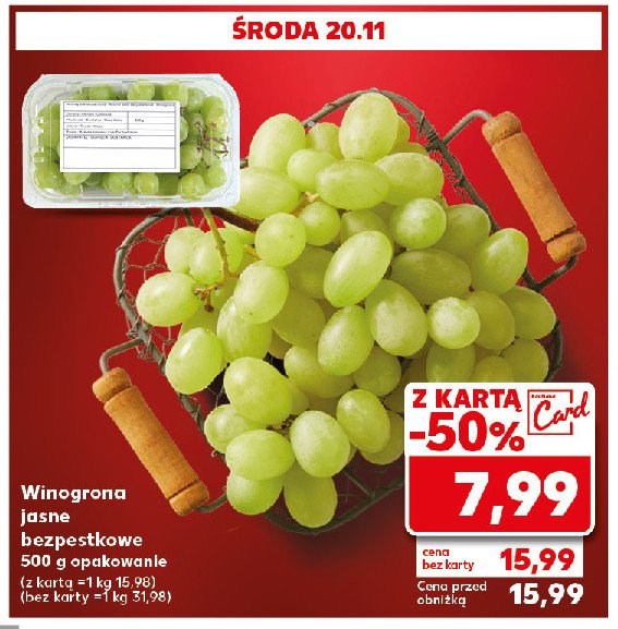 Winogrona bezpestkowe promocja