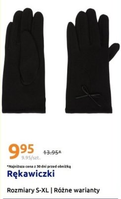 Rękawiczki r. S-XL promocja w Action