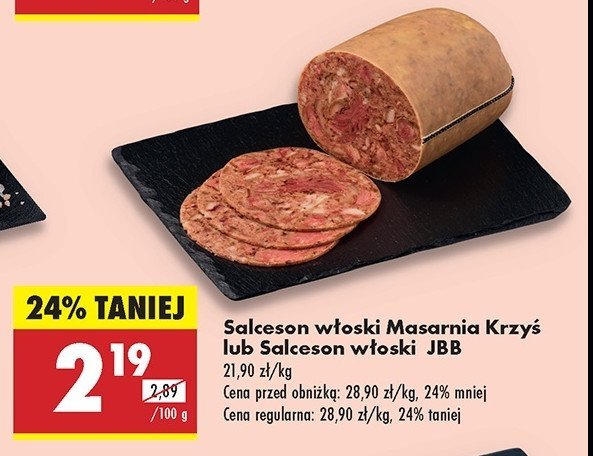 Salceson włoski Masarnia krzyś promocja