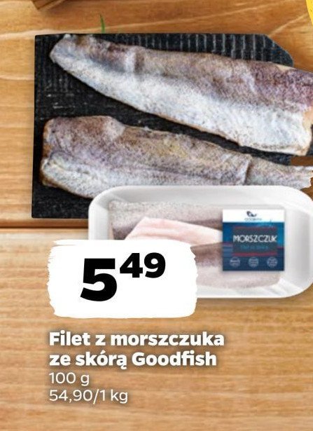 Morszczuk filer ze skórą Good fish promocja