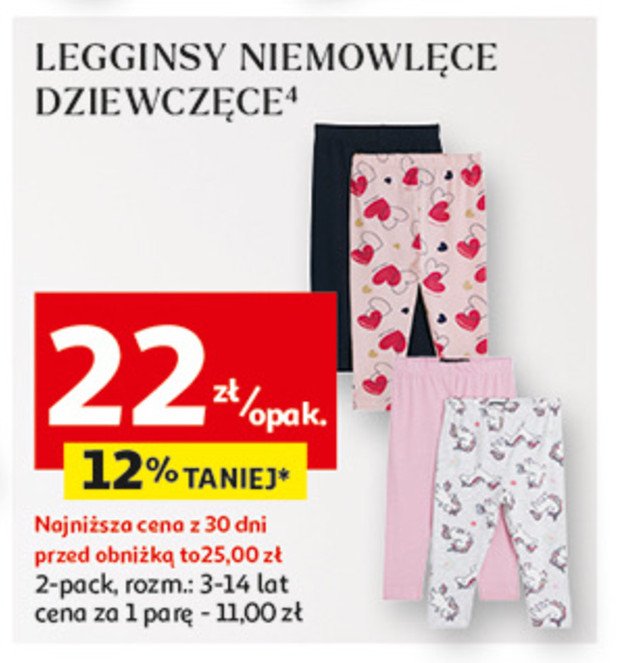 Legginsy niemowlęce promocja