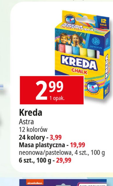 Kreda chodnikowa Astra promocja