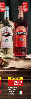 Aperitif Martini Bianco promocja w Biedronka