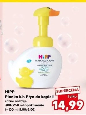 Pianka do mycia twarzy i rąk kaczuszka Hipp babysanft promocja