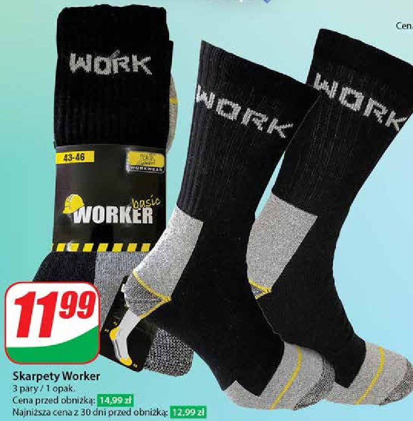 Skarpety work 39-46 promocja w Dino