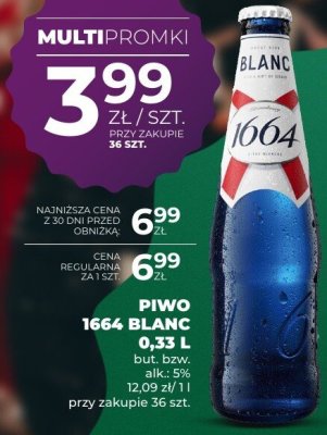 Piwo promocja w Duży Ben
