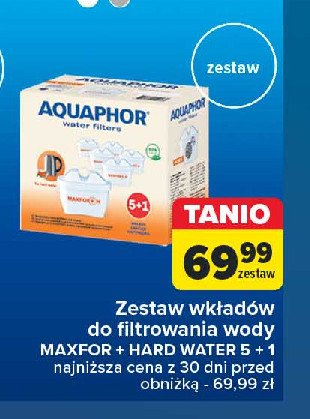 Wkłady filtrujące maxfor+ Aquaphor promocja