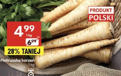 Pietruszka korze艅 polska promocja w Delikatesy Centrum