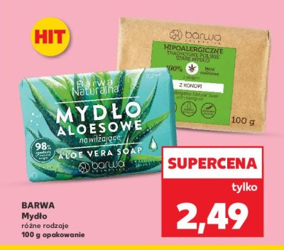 Myd艂o aloesowe Barwa naturalna promocja