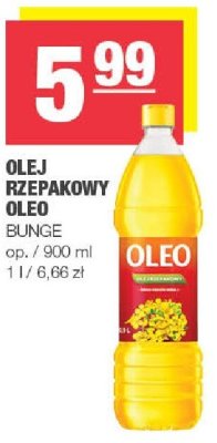 Olej rzepakowy Oleo Bunge promocja w SPAR