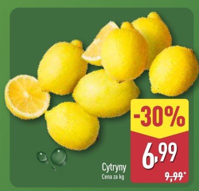 Cytryny bio Gobio promocja w Aldi