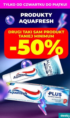 Produkty Aquafresh promocja w Dealz