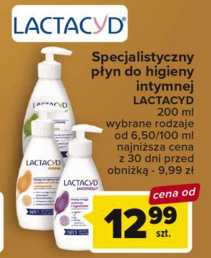 Emulsja do higieny intymnej z pompką Lactacyd comfort promocja