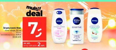 Żel pod prysznic care & roses (harmony time) Nivea promocja