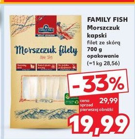 Morszczuk filety Family fish promocja