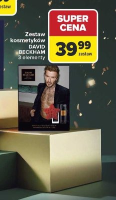 Zestaw kosmetyków DAVID BECKHAM 3 elementy promocja w Carrefour