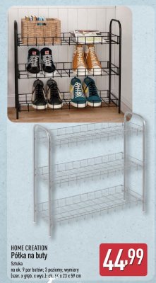 Półka na buty  promocja w Aldi