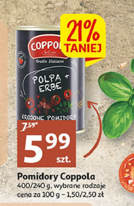 Pomidory krojone de care COPPOLA promocja