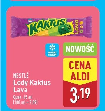 L贸d lava Nestle kaktus promocja
