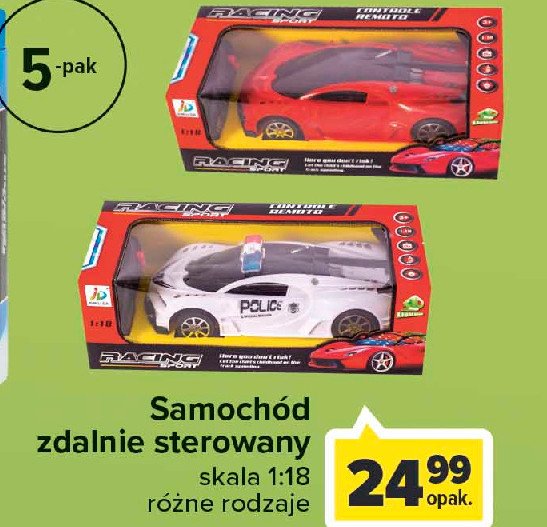 Samochód sportowy 1:18 promocja