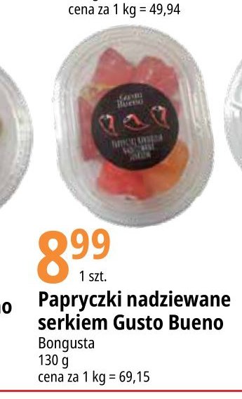 Papryczki nadziewane serkiem promocja