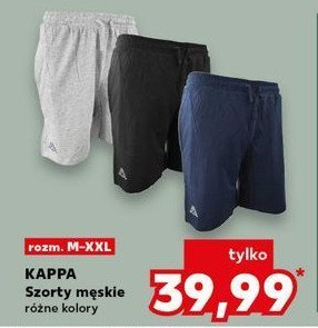 Szorty męskie rozm. m-xxl Kappa promocja w Kaufland