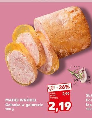 Golonko w galarecie Madej & wróbel promocja
