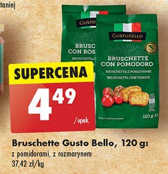 Bruschette z pomidorami Gustobello promocja