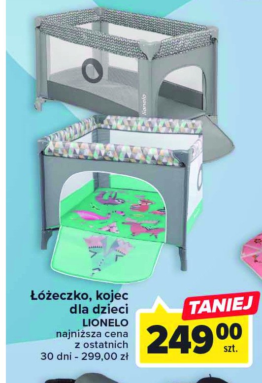 Kojec dzieci臋cy Lionelo promocja