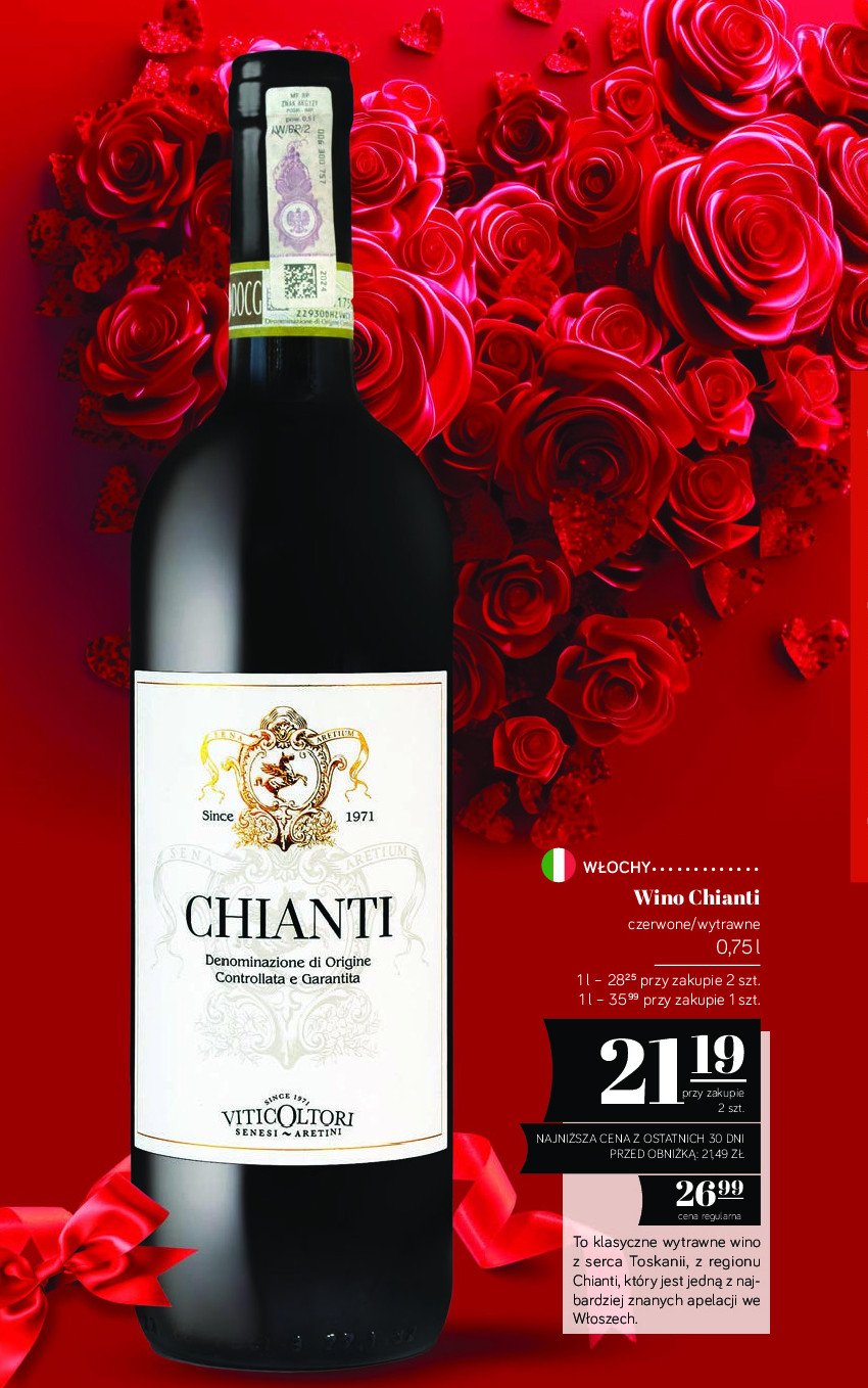 Wino CHIANTI promocja