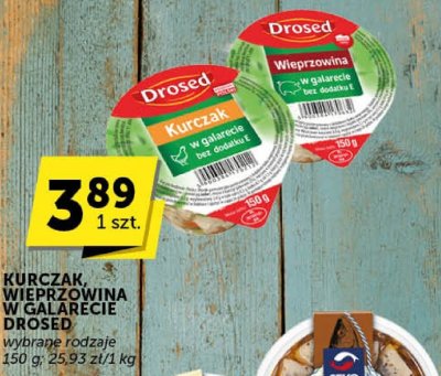 Kurczak wieprzowina w galarecie Drosed wybrane rodzaje promocja w ABC
