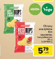 Chipsy red bops Organique promocja