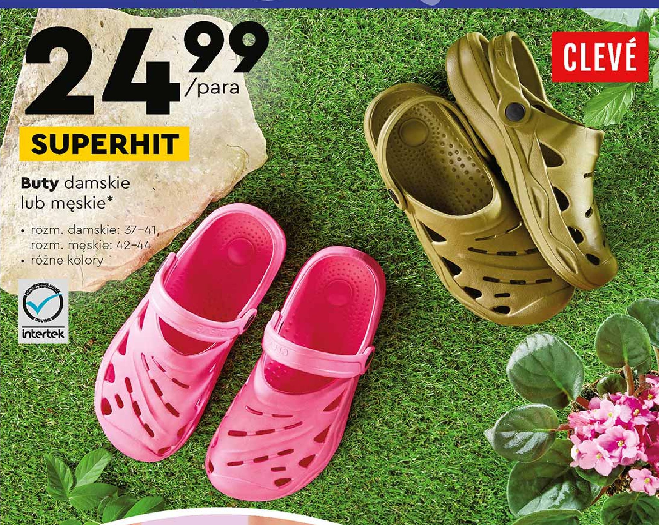 Buty ogrodowe 37/41 Cleve promocja